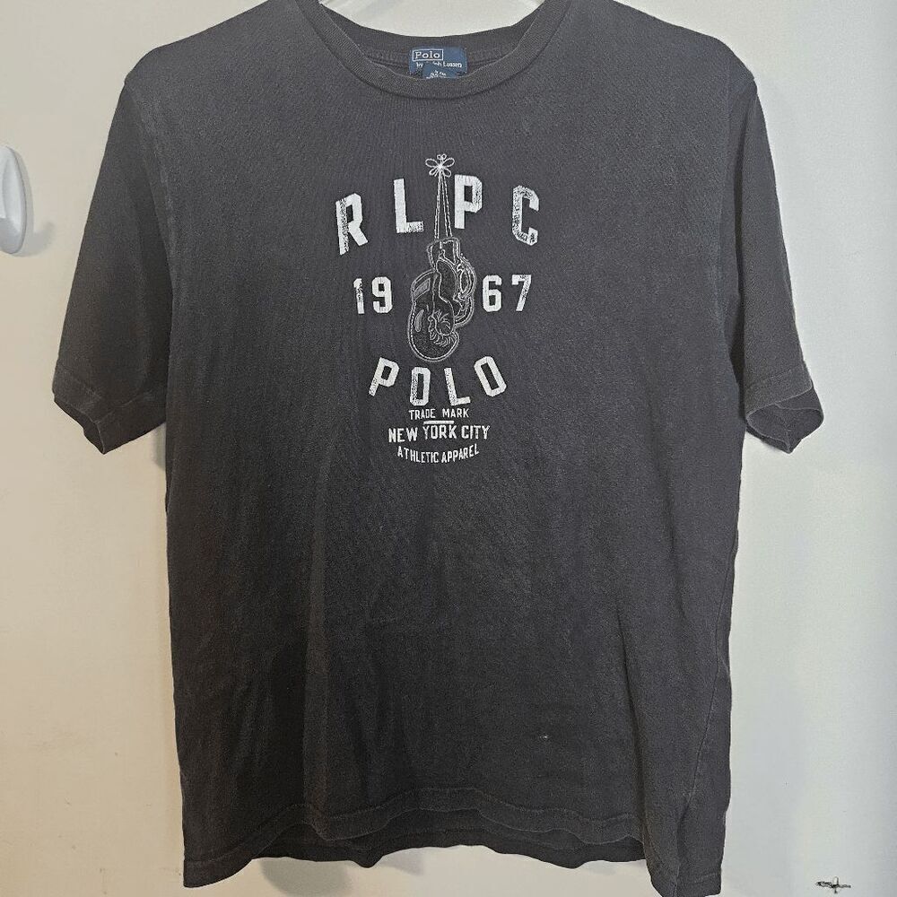 Vintage Polo by Ralph Lauren Short Sleeve Shirt Youth Black Size XL 18/20